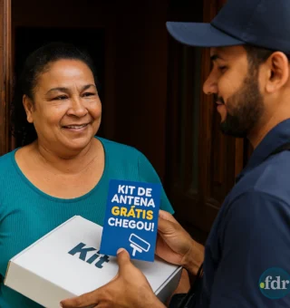 Famílias inscritas no CadÚnico podem receber antena digital gratuita