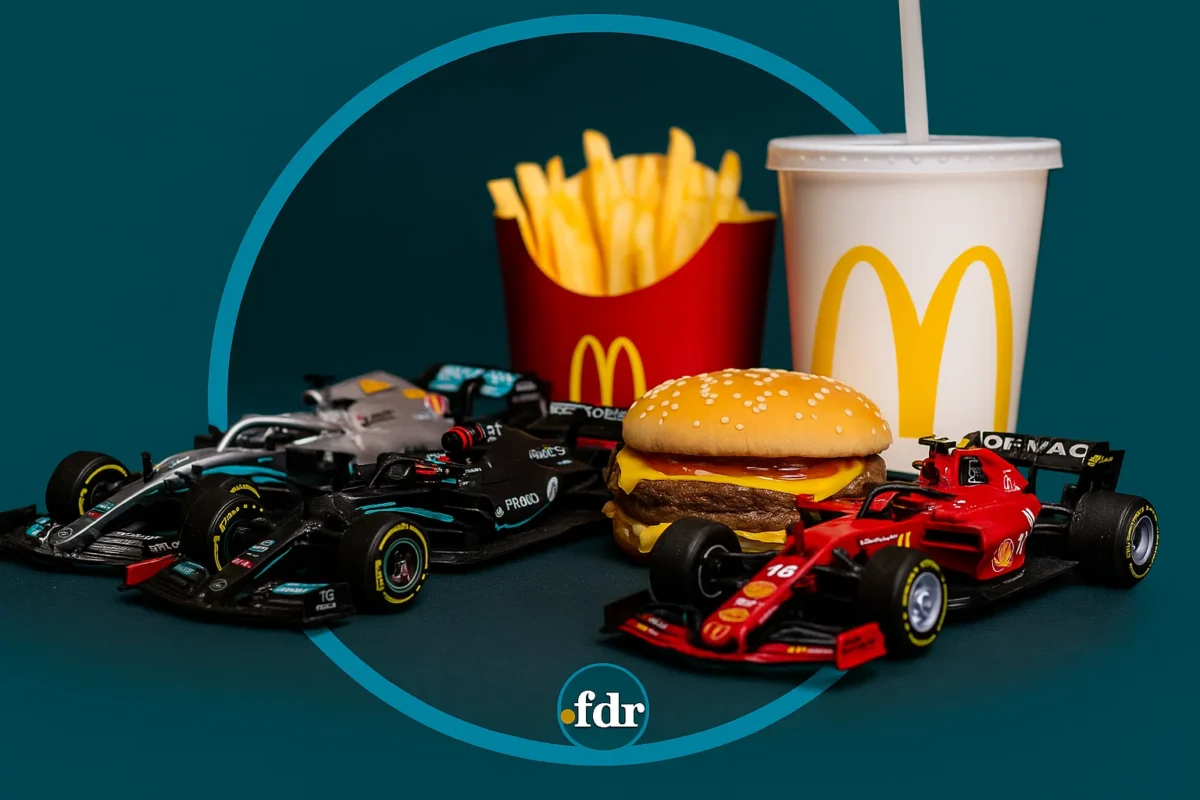 McDonald’s e F1: Descubra os encantadores detalhes das miniaturas dos carros de corrida