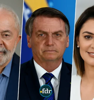 Pesquisa aponta empate entre Lula, Bolsonaro e Michele no 1º turno das eleições de 2026