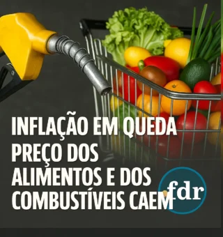 Inflação em queda: Impactos nos preço dos alimentos e combustível