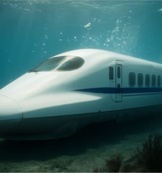 Foto de um Trem-bala submarino
