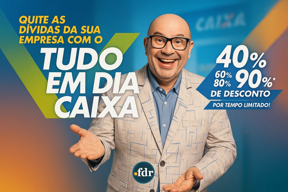 Conheça o Tudo em Dia Caixa: Sua chance de Sair das dívidas com até 90% de desconto