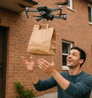 Delivery por drone! Veja como deve funcionar a novidade que em breve chega ao Brasil