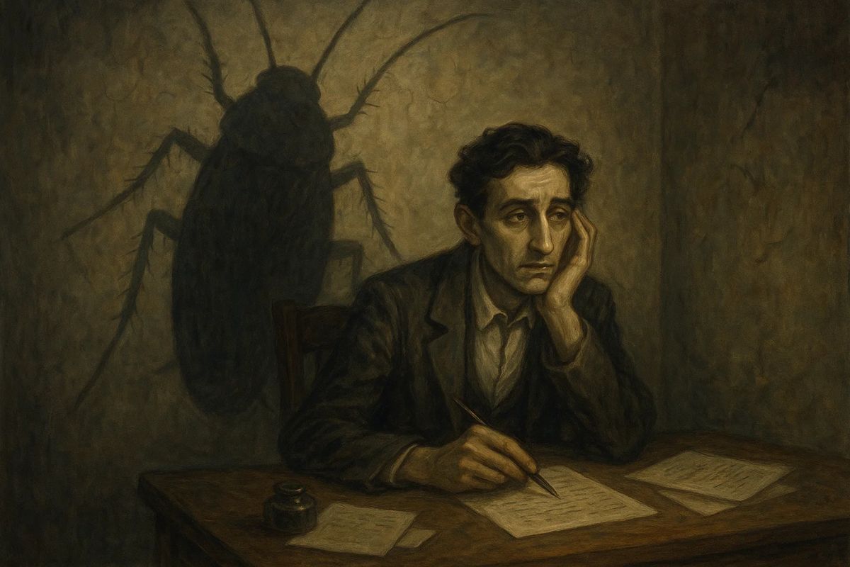 Franz Kafka o escritor que virou barata 