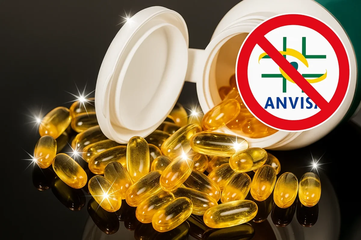 URGENTE: Anvisa recolhe lote do suplementos D-Ômega; entenda o caso