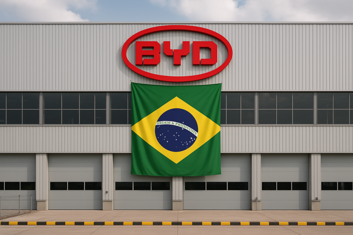 Atenção: BYD revoluciona o mercado brasileiro com nova fábrica em valor surpreendente