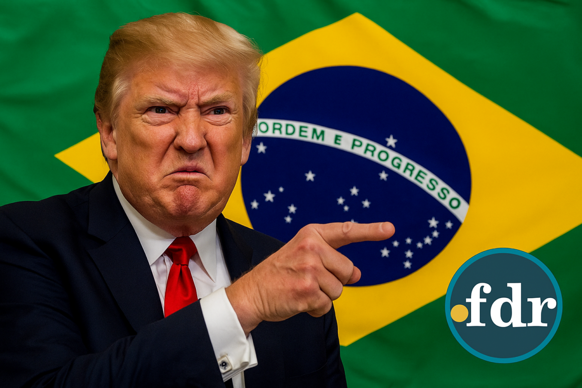Prepare o bolso! Trump anuncia aumento gigante das tarifas para o Brasil