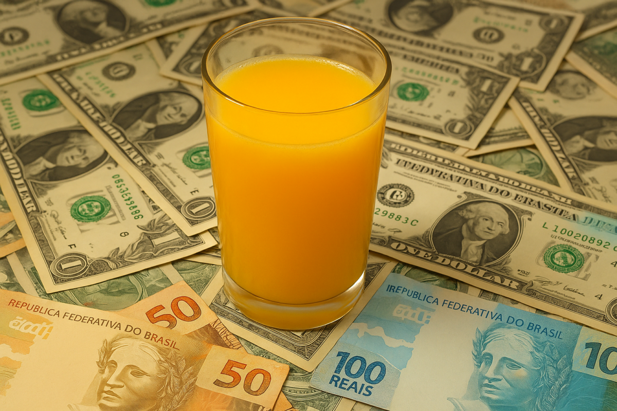 Suco de laranja ficará mais caro! Efeito Trump atinge diretamente o agronegócio