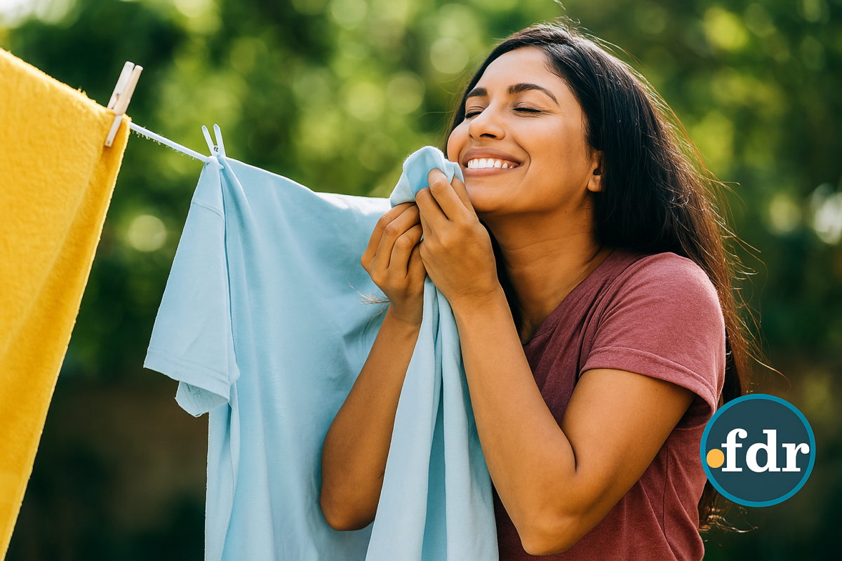 Esse truque vai deixar suas roupas mais limpas e cheirosas sem esforço
