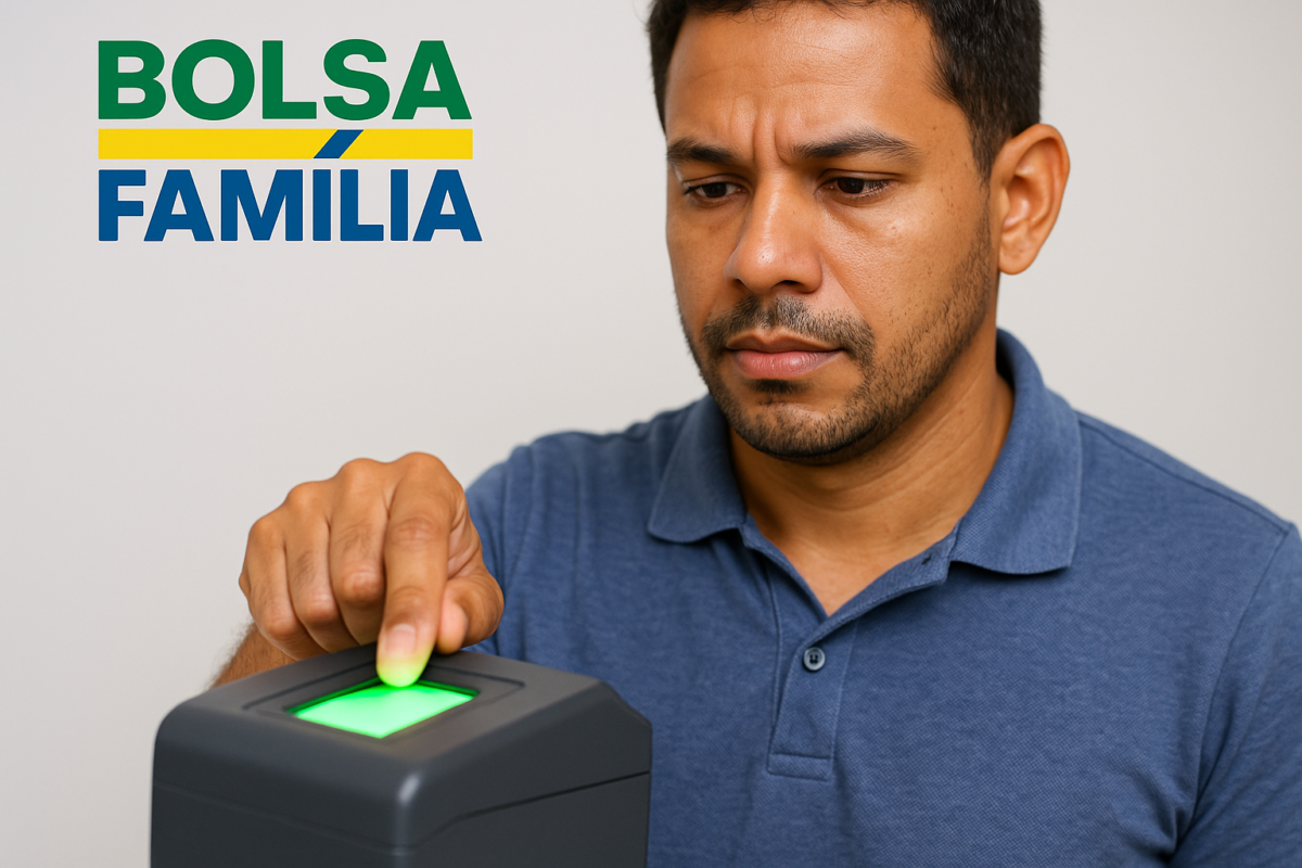 OBRIGATÓRIO! Biometria começará a ser cobrada para receber o Bolsa Família