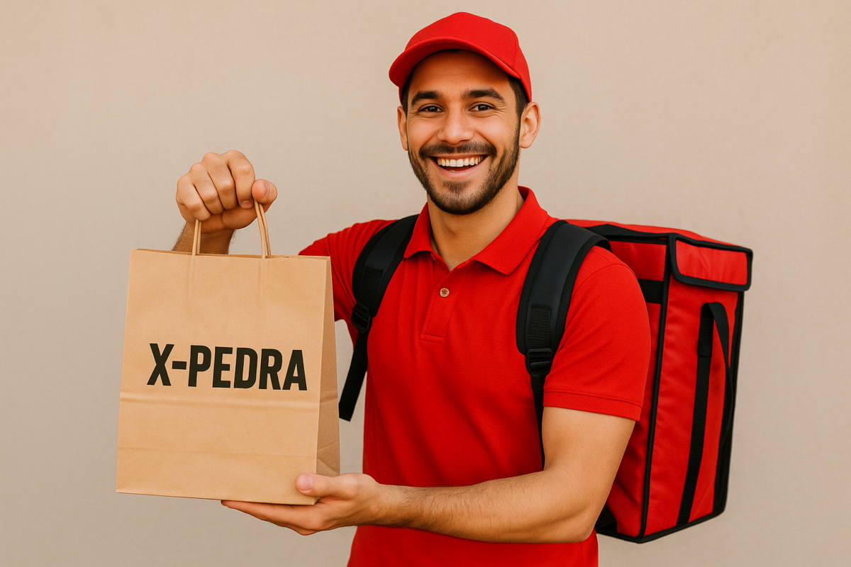 X-Pedra: lanchonete inova e entrega sanduíche especial para cliente golpista