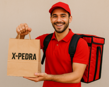 X-Pedra: lanchonete inova e entrega sanduíche especial para cliente golpista