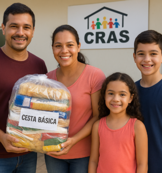 CRAS libera cesta básica para famílias de baixa renda este mês