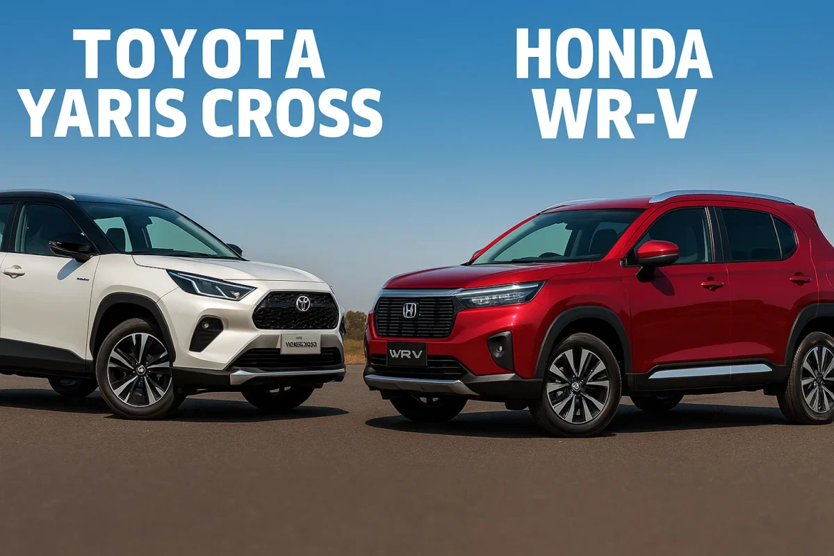 Honda WR-V x Toyota Yaris Cross: Qual é o Melhor para Você?