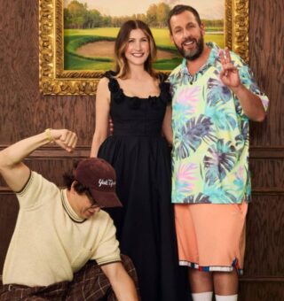 Adam Sandler na capa de novo filme 