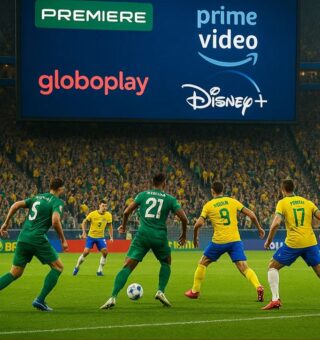 Jogos de hoje do brasileirão em um campo