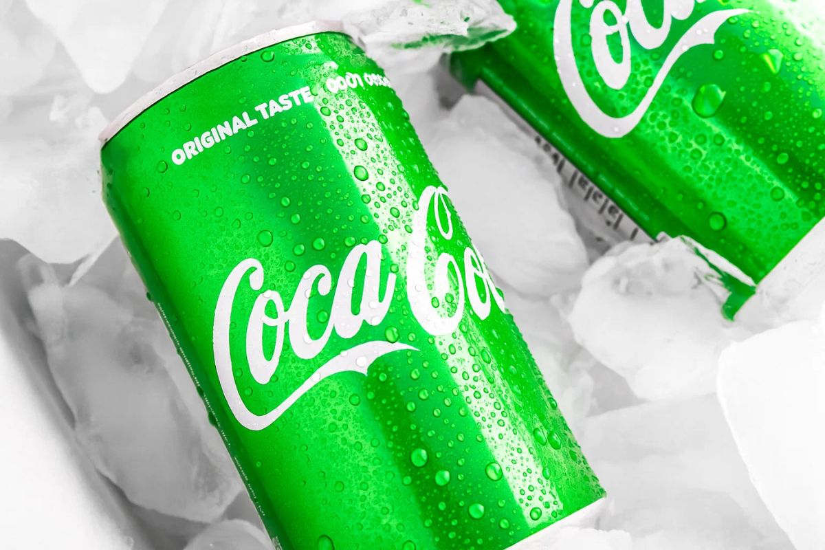 Coca-cola verde