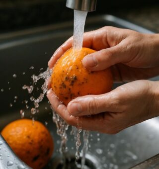 Limpar laranja