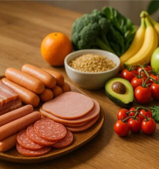 Café da manhã com alimentos que a OMS não indica