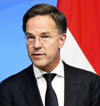Secretário geral da Otan Mark Rutte