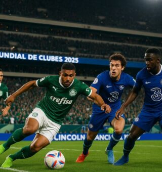 Palmeiras x Chelsea em campo