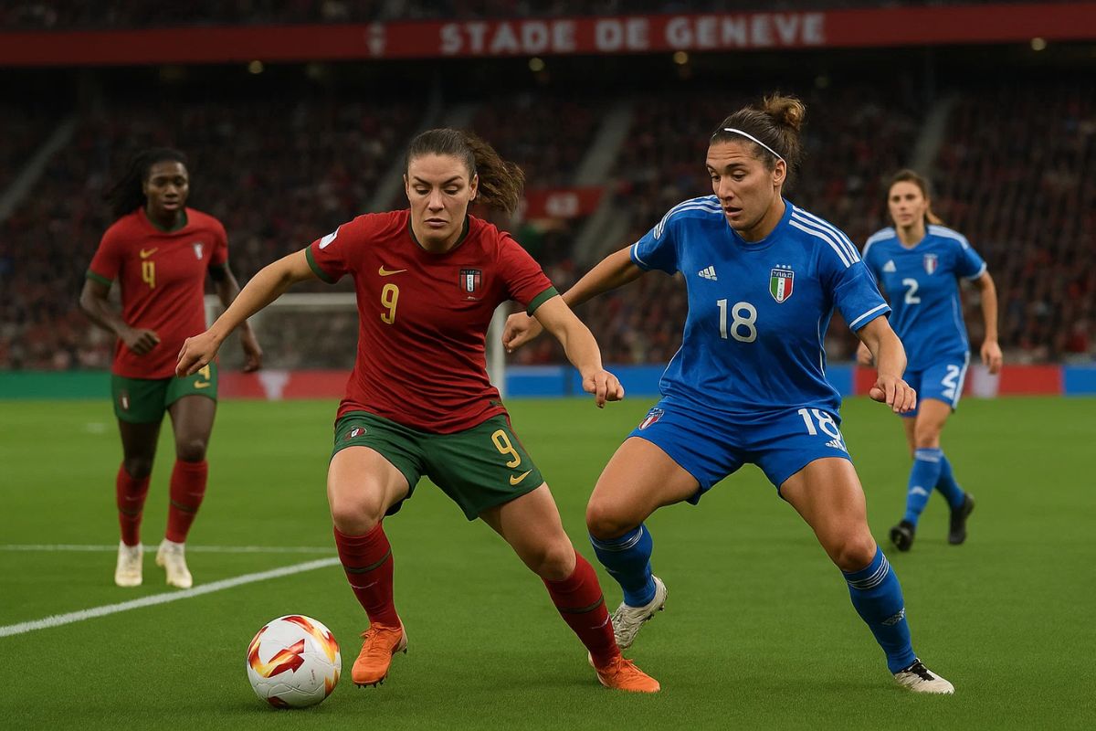 Portugal e Itália se encontram no Campeonato Europeu de Futebol ...