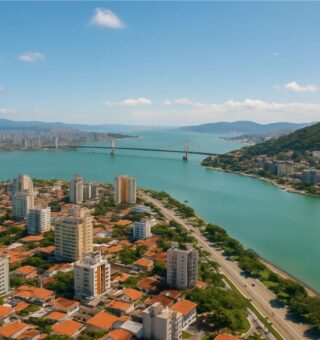 Vista aérea de Santa Catarina