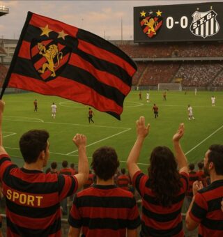 Torcedores do Sport no estádio