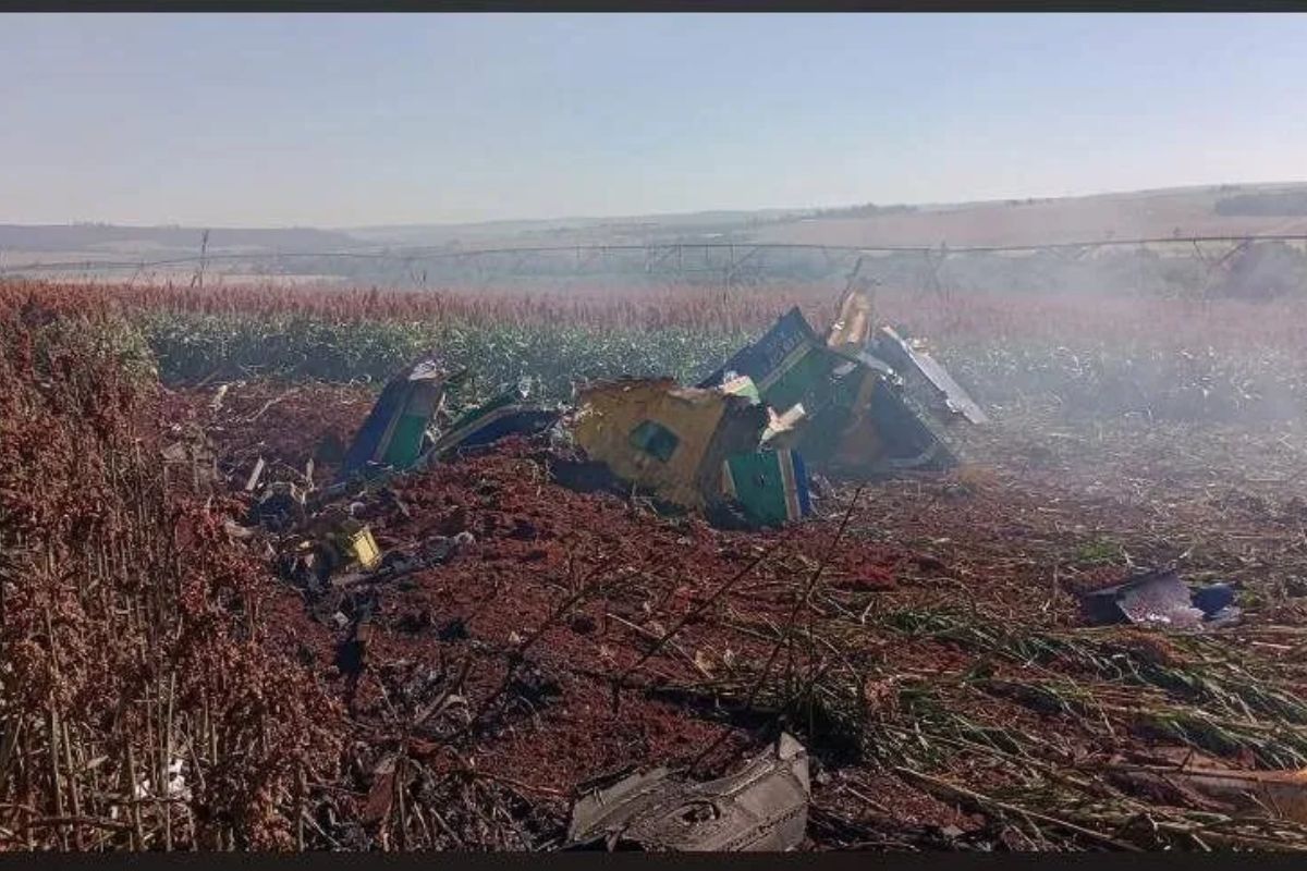 Captura após acidente avião esquadrilha da fumaça