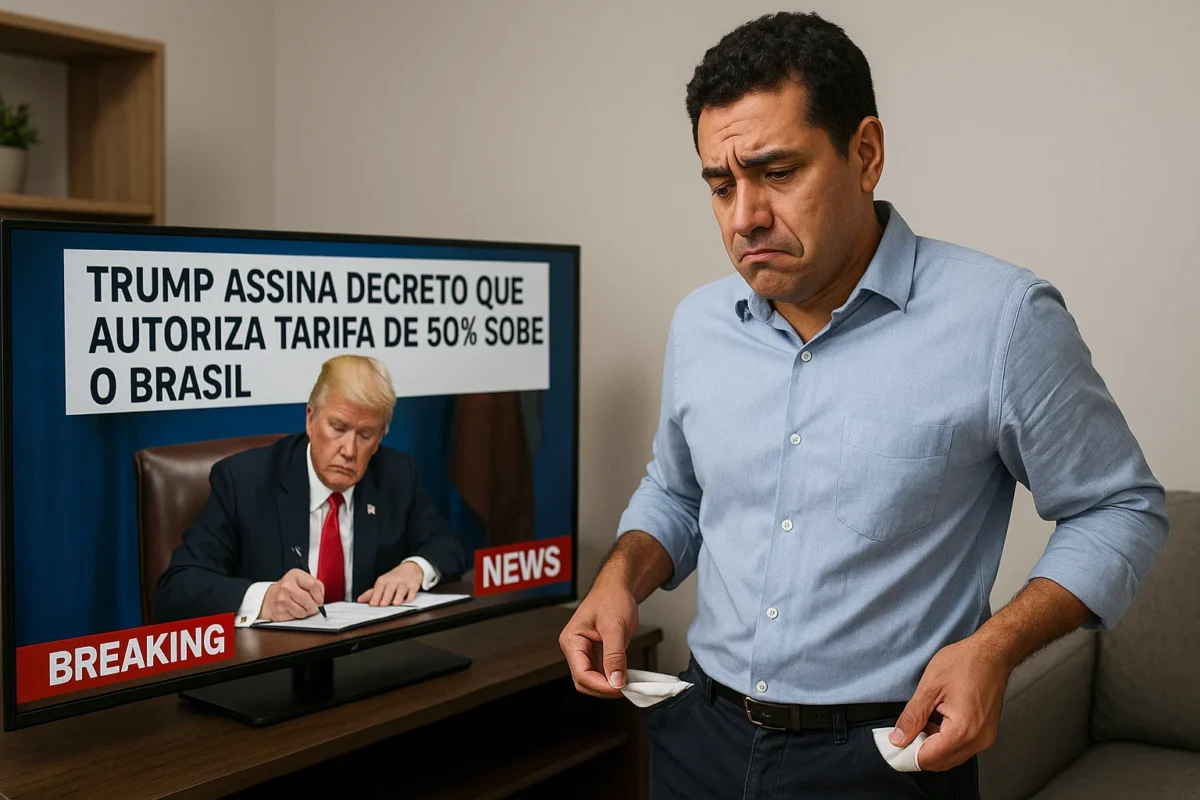 Descubra como a nova Tarifa de Trump pode afetar o seu bolso; alguns produtos devem ficar mais baratos (Imagem: Geração/FDR)