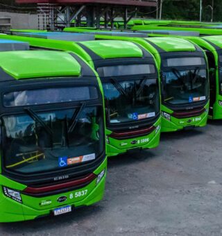 Cidade brasileira inova e usa ônibus elétricos da BYD para o transporte público!