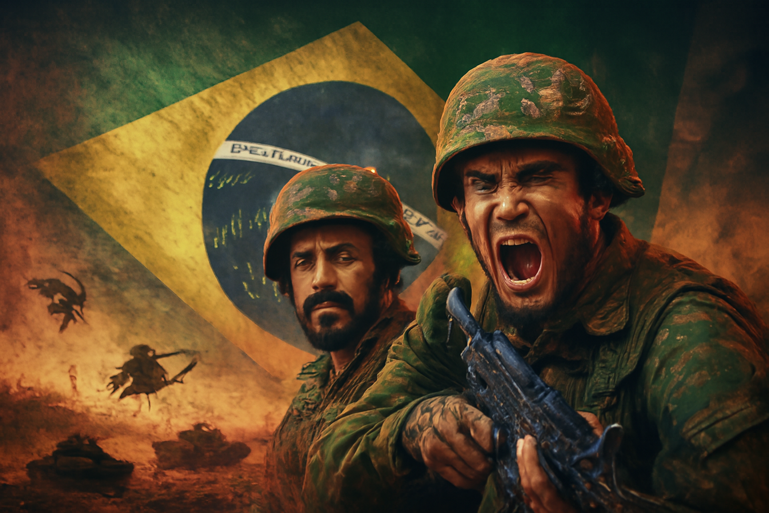 Guerra chegou ao Brasil? Pistas e acampamentos são montados em nosso território