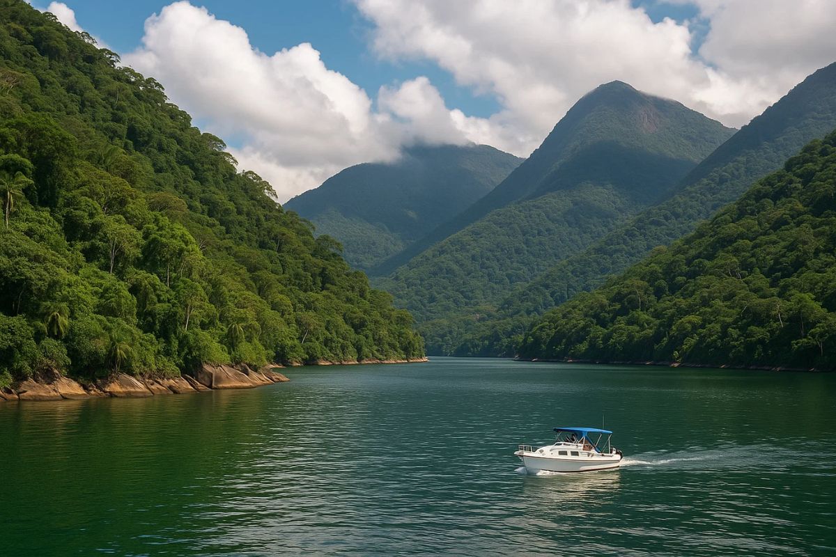 Imagem do Fiorde de Paraty