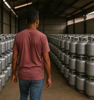 Gás de cozinha gratuito: governo garante distribuição de botijões para 17 milhões de famílias