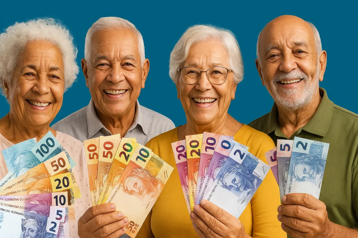 INSS encerra a semana com novos pagamentos para aposentados e pensionistas que recebem um salário mínimo ou mais