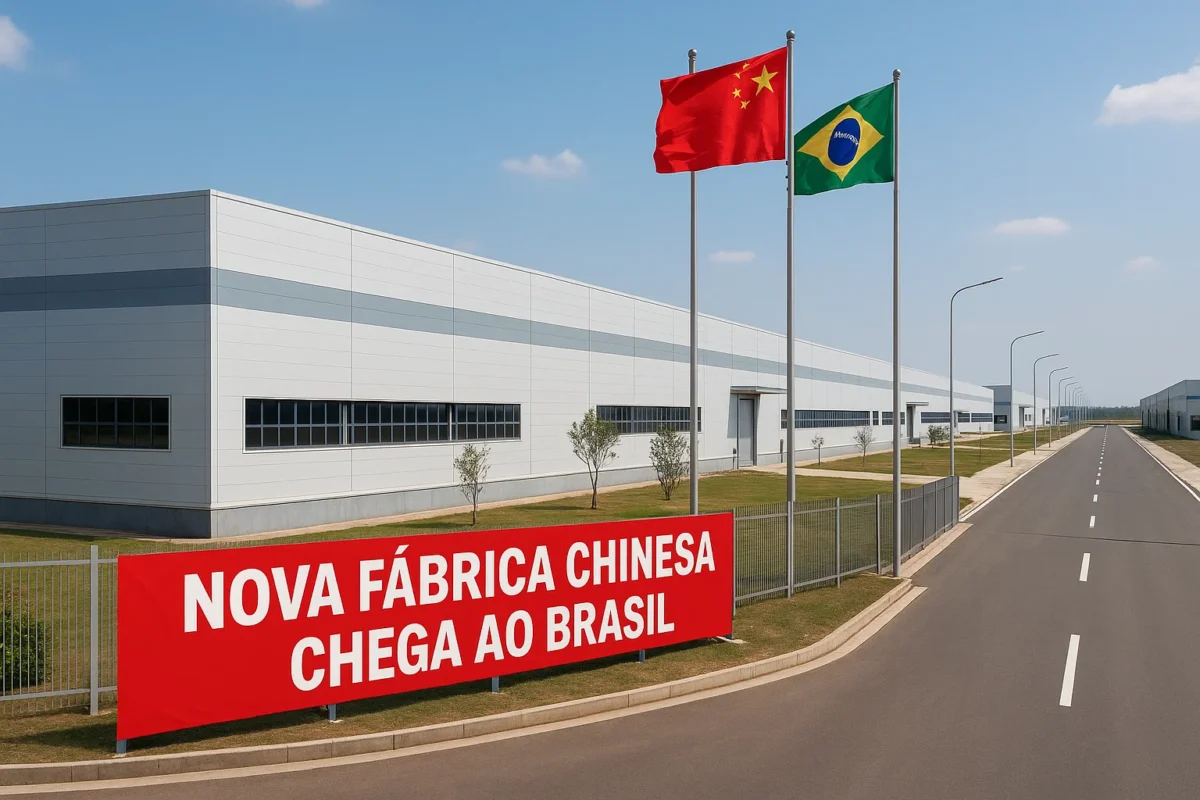 Brasil ganha impulso econômico com fábrica chinesa: mais empregos e desenvolvimento