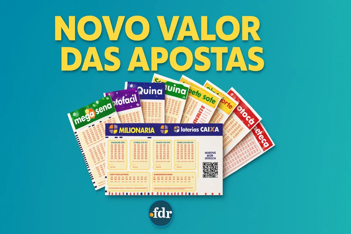 Apostas da Mega-Sena, Lotofacil e Lotomania mais caras a partir desta quarta (09/07): Confira os novos valores