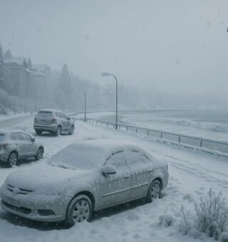 país mais frio do mundo embaixo de neve