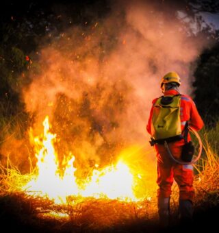 Alerta de risco de incêndio: moradores de cidade mineira estão preocupados