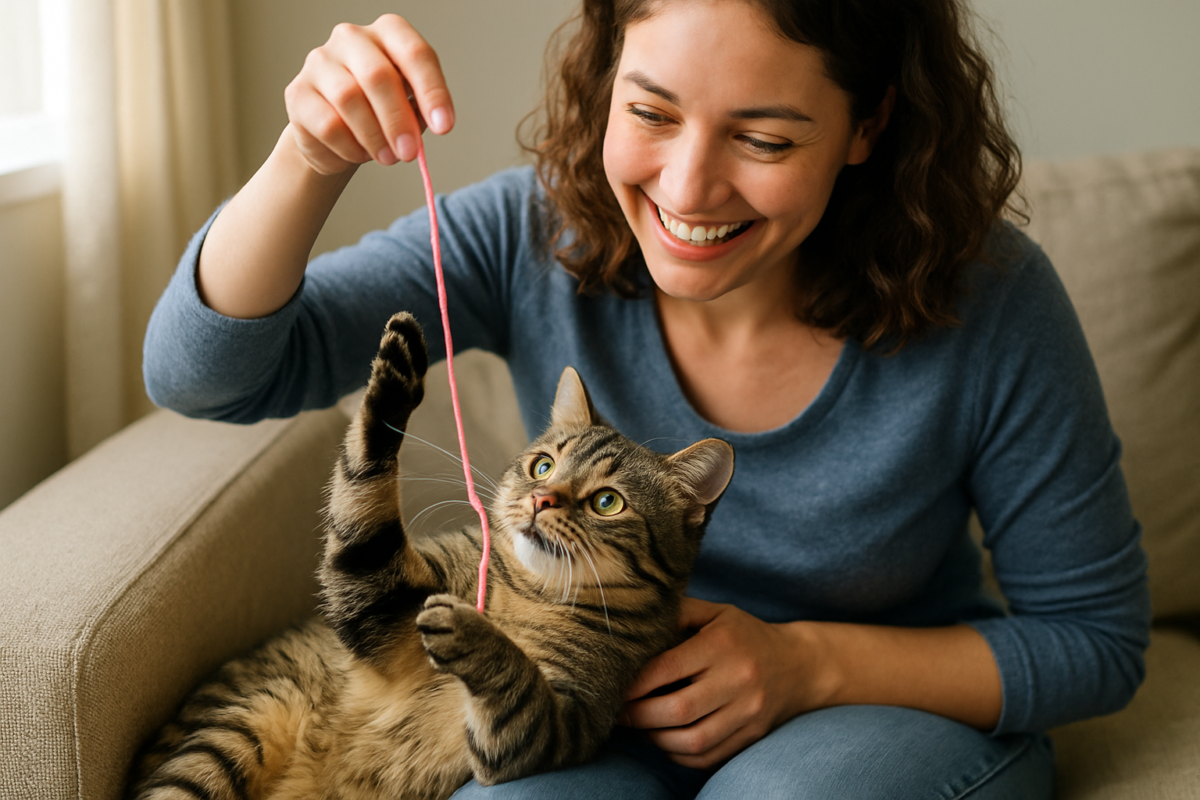 Dia Internacional do Gato: Por que brincar melhora a saúde do seu felino?