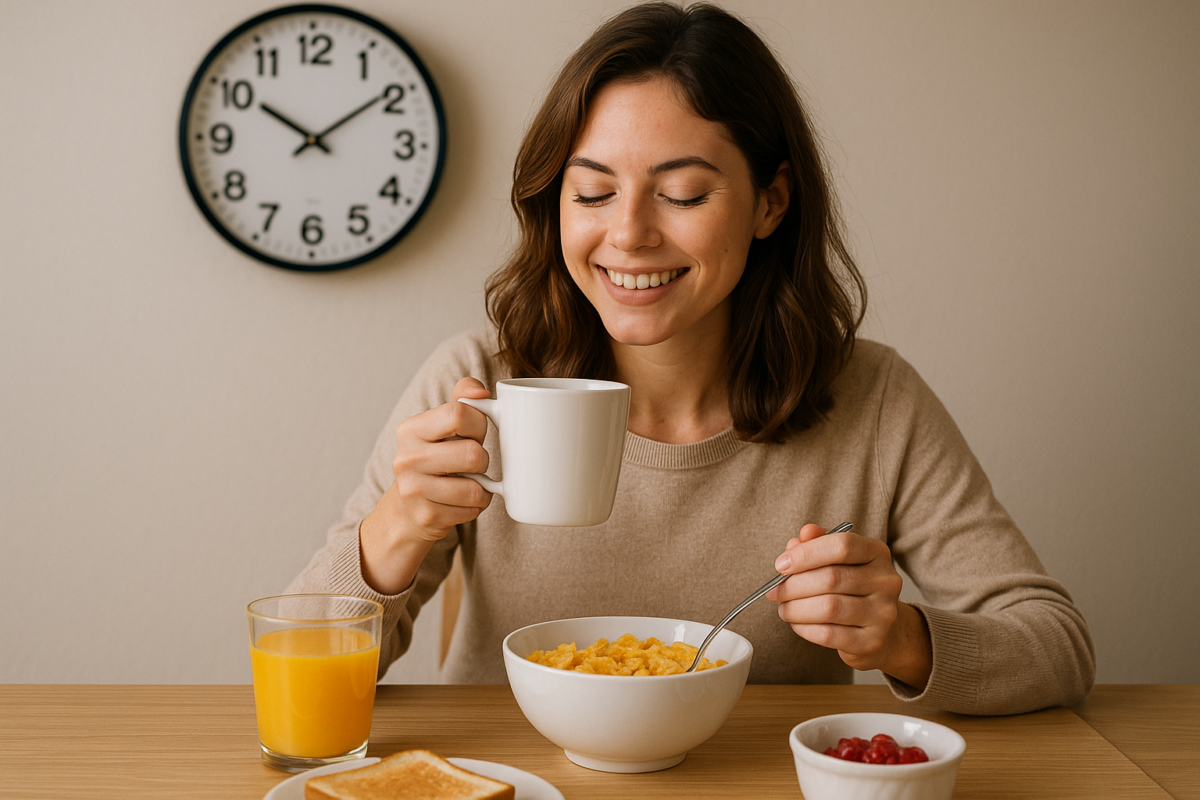 Por que você deve tomar café da manhã depois das 9 da manhã, segundo os médicos