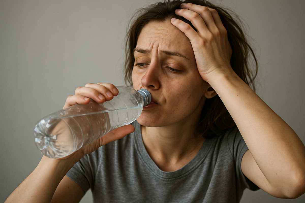 Tomar pouca água pode dia pode trazer prejuízos para a sua saúde mental, dizem especialistas