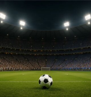 Imagem do campo antes do Atlético-MG x Cruzeiro