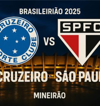 Escudos do Cruzeiro x São Paulo