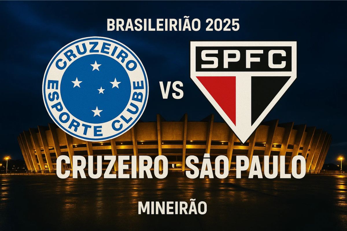 Escudos do Cruzeiro x São Paulo