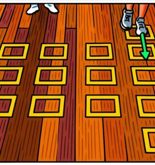 Imagem do desafio dos 14 quadrados