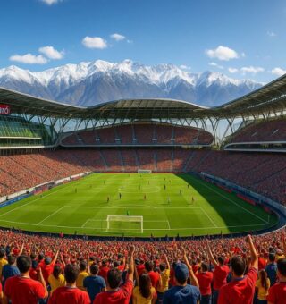 Novo Estádio no Chile
