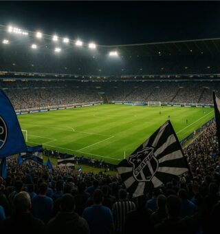 Imagem da torcida do Grêmio x Ceará SC