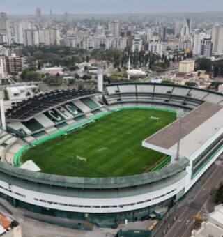 imagem do estádio onde ocorre o jogo após venda dos Ingressos Brasil x Chile