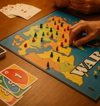 Jogos em cima da mesa